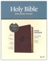 KJV Wide Margin Bible, Filament Enabled Edition, Leatherlike Dark Brown